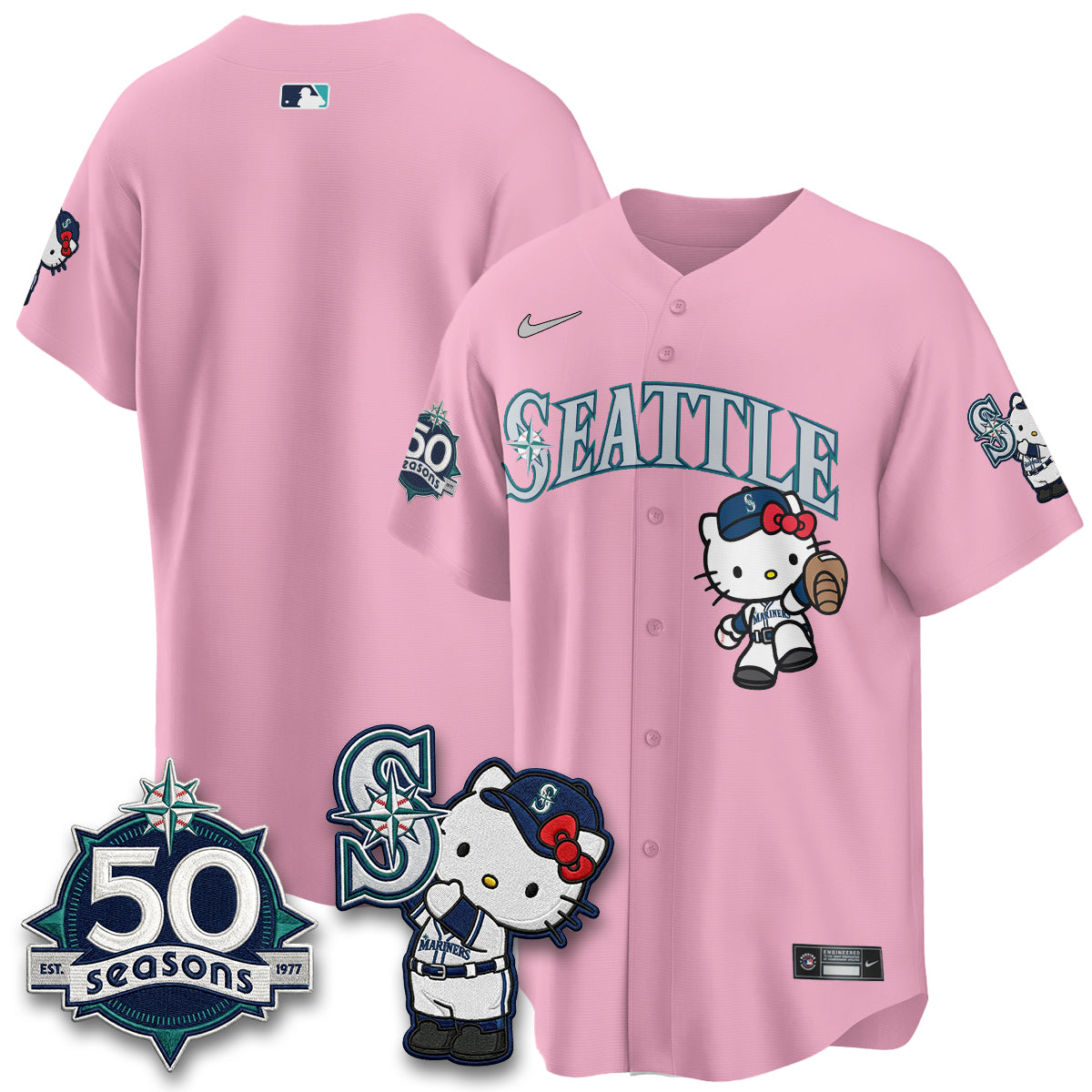 SEA x Meow KT Night Limited Jersey - All Stitched V2