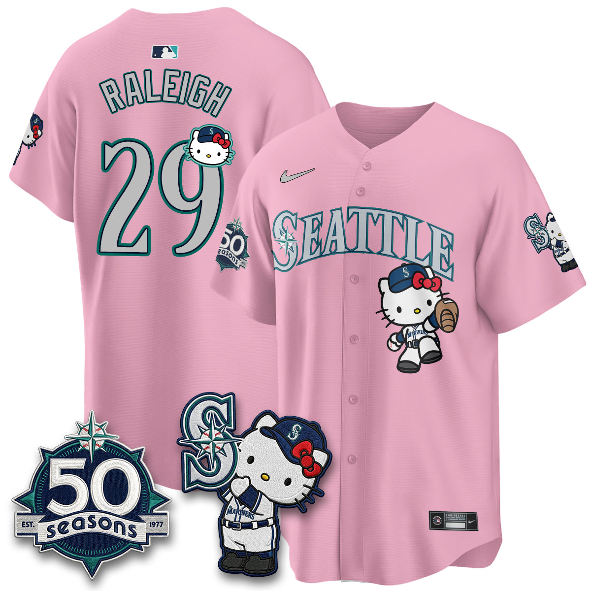 SEA x Meow KT Night Limited Jersey - All Stitched V2