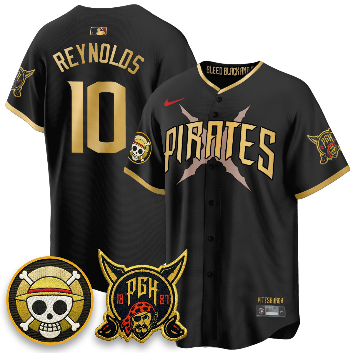 PIT 2026 City Connect x One Piece Vapor Limited Jersey - All Stitched