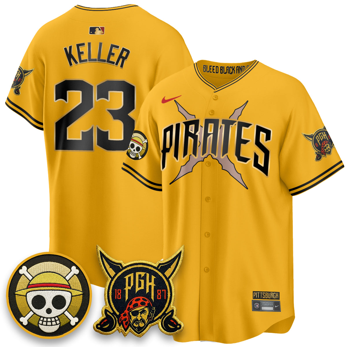 PIT 2026 City Connect x One Piece Vapor Limited Jersey - All Stitched