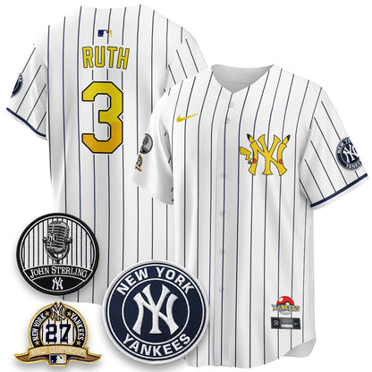 NYY x PKM Cartoon Limited Jersey -  Stitched-NQD