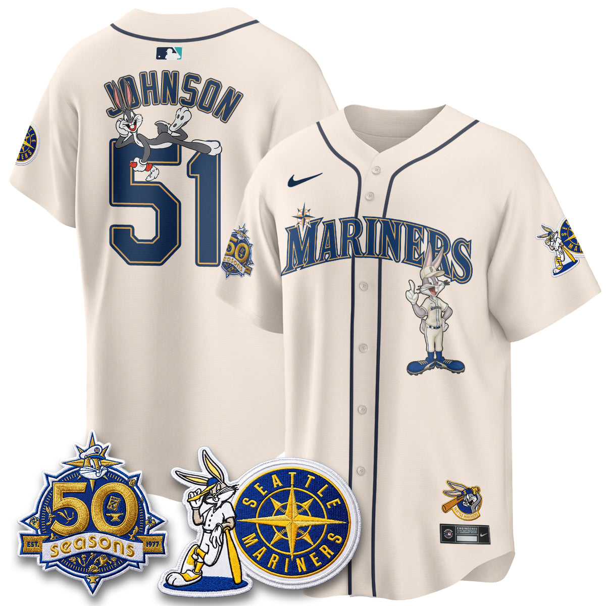 SEA x Bunny Vapor Premier Limited Jersey - Stitched-NQD