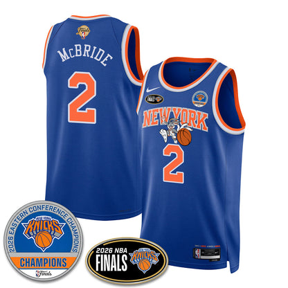 NYK 2026 NBA Eastern Conference Champions x Bunny Vapor Jersey - Stitched-NQD