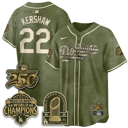 LAD New Era Olive 2026 Armed Forces Day Jersey -Stitched V2-NQD
