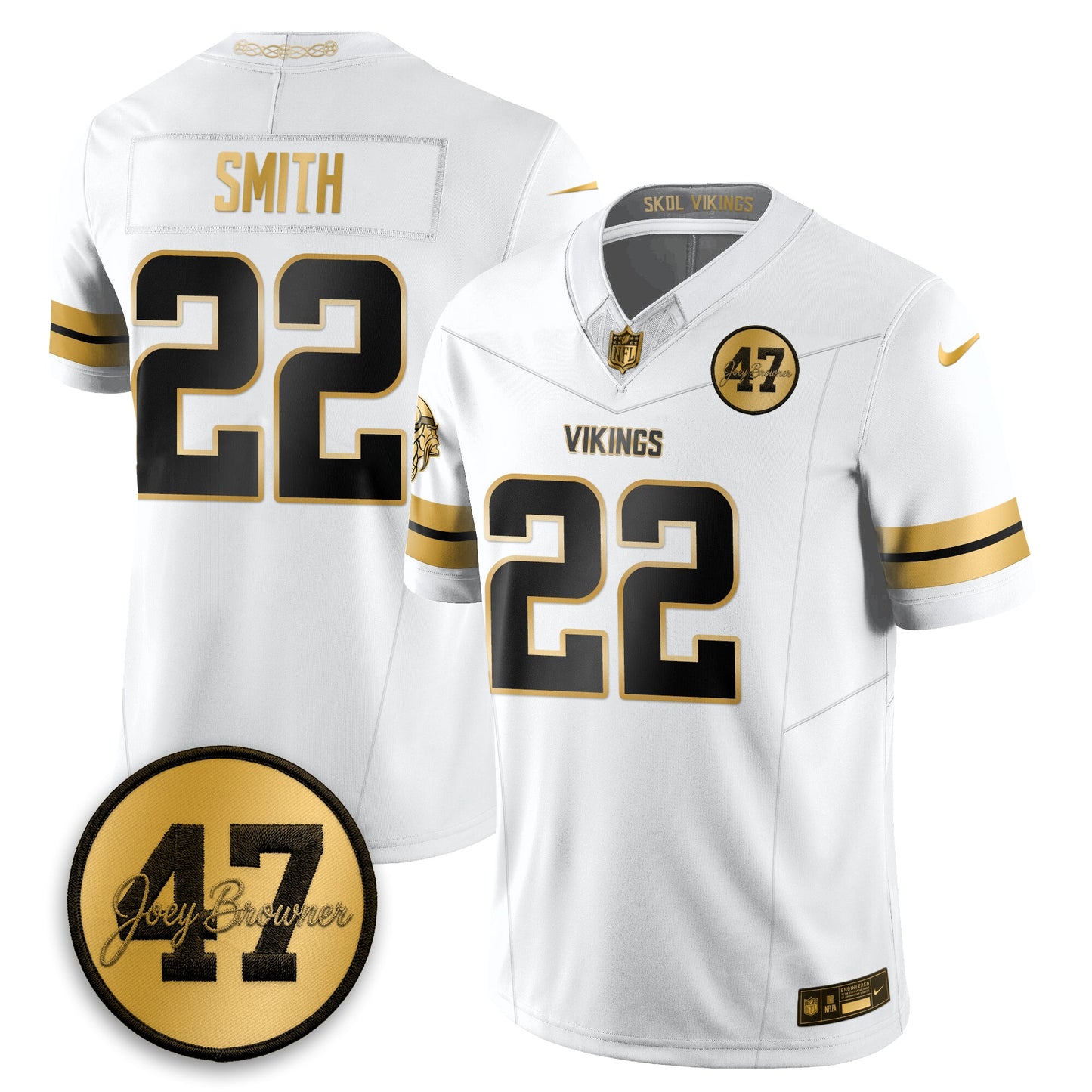 MIN Joey Browner Thank You For Memories - 1960 – 2026 Football Vapor Limited Jersey - All Stitched