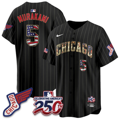 CWS 2026 Independence Day USA Vapor Jersey - Stitched-NQD