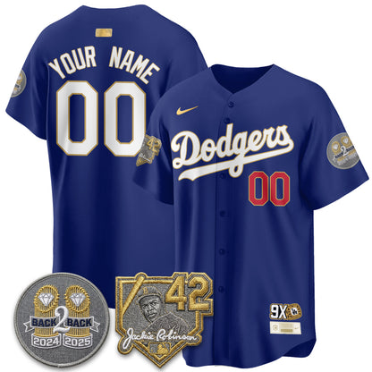 LAD -  2026 Jackie Robinson Day Vapor Custom Limited Jersey - All Stitched