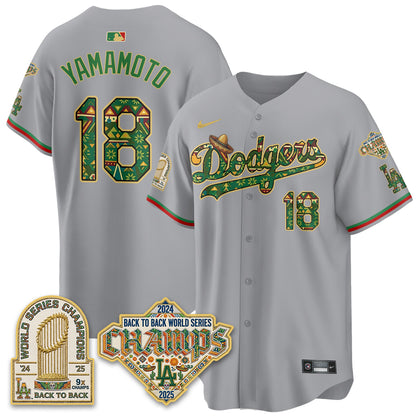 LAD x Mexican Heritage 2026 Limited Vapor Jersey - All Stitched
