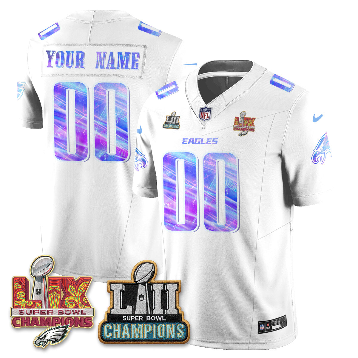 PHI Fangear Edition Vapor Custom Jersey - Stitched