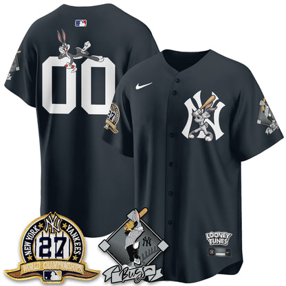 New York Yankees Bunny Vapor Limited Custom Jersey V2- Stitched