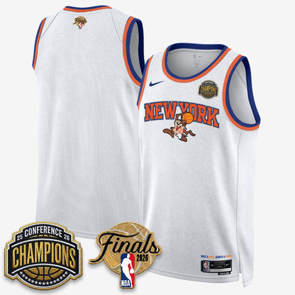 NYK 2026 NBA Eastern Conference Champions x Taz Vapor Jersey - Stitched-NQD