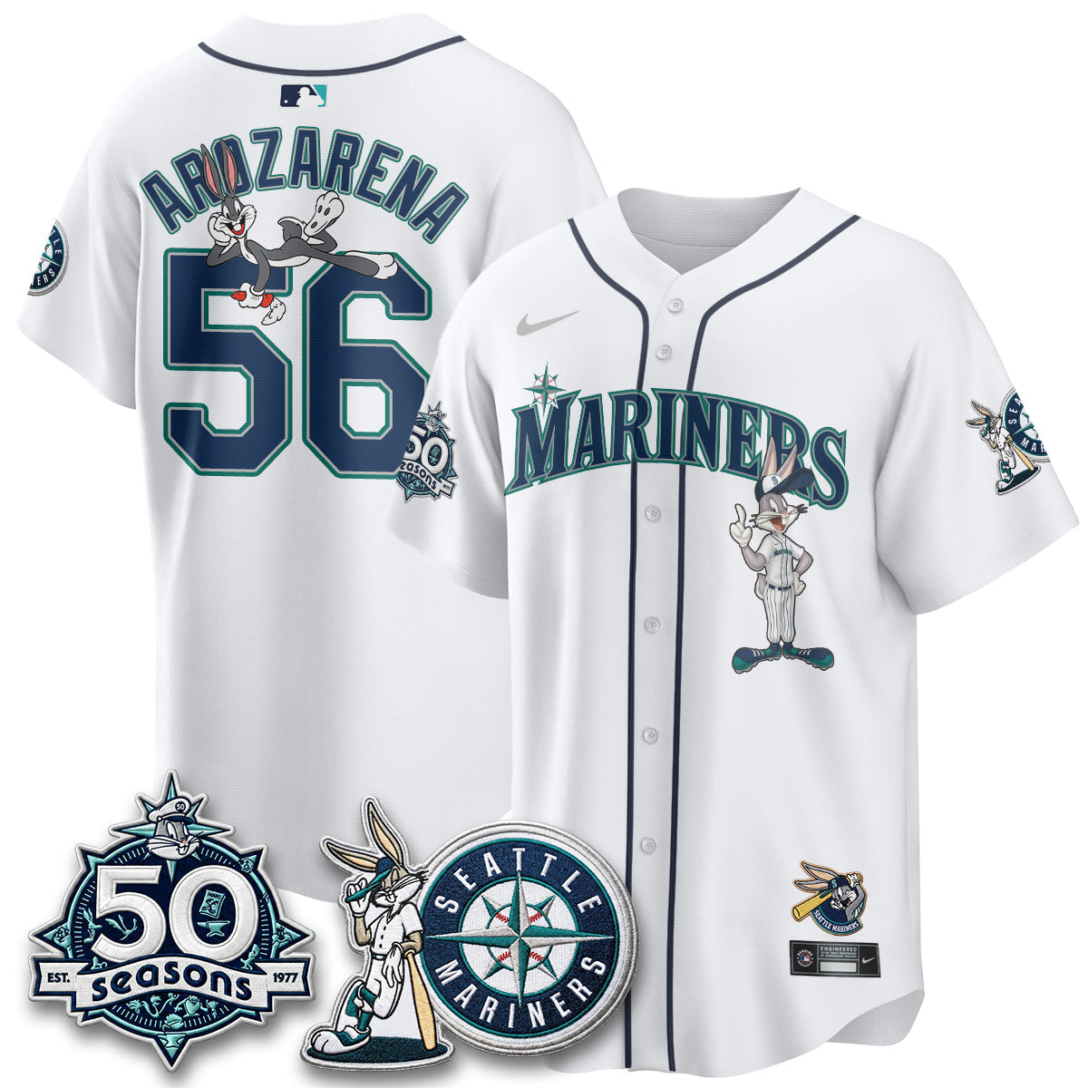 SEA x Bunny Vapor Premier Limited Jersey - Stitched-NQD