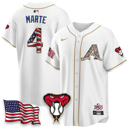 ARI 2026 Independence Day USA Vapor Limited Jersey - Stitched-NQD