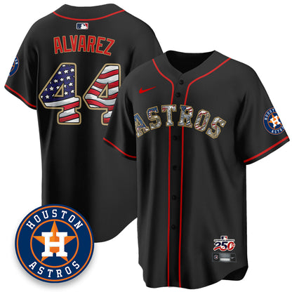 HOU 2026 Independence Day USA Vapor Limited Jersey - Stitched-NQD