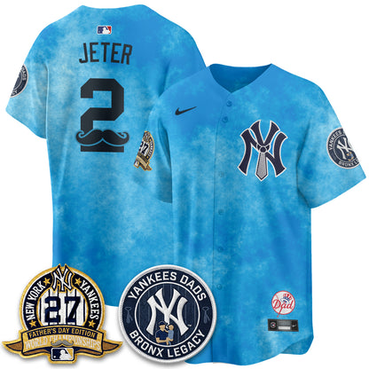 NYY Happy Father's Day 2026 Jersey - Stitched