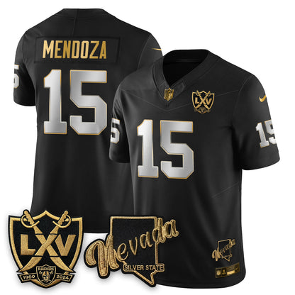 LVR Fernando Mendoza No.1 #15 Jersey - Stitched-NQD