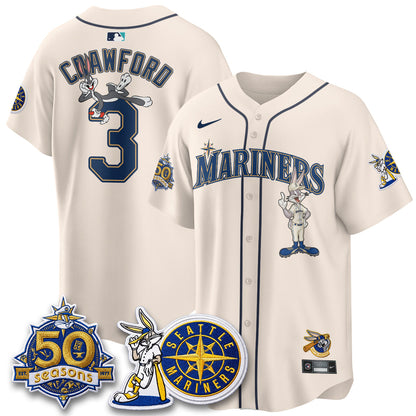 SEA x Bunny Vapor Premier Limited Jersey - Stitched-NQD