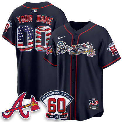 ATL 2026 Independence Day USA Vapor Limited Custom Jersey - Stitched-NQD