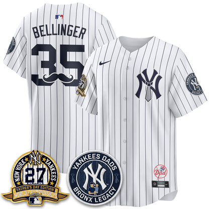 NYY Happy Father's Day 2026 Jersey - Stitched