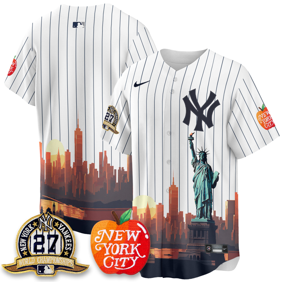 New York Yankees City Edition Vapor Jersey - Stitched