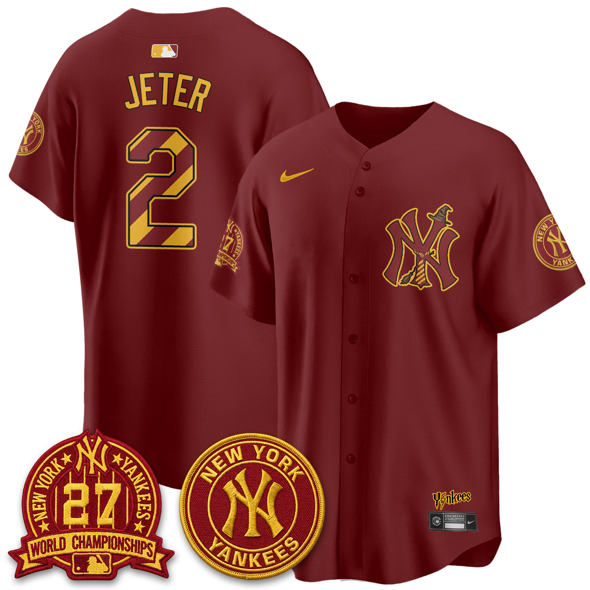 New York Yankees x HP 25 Years of Magic Vapor Limited Jersey - Stitched