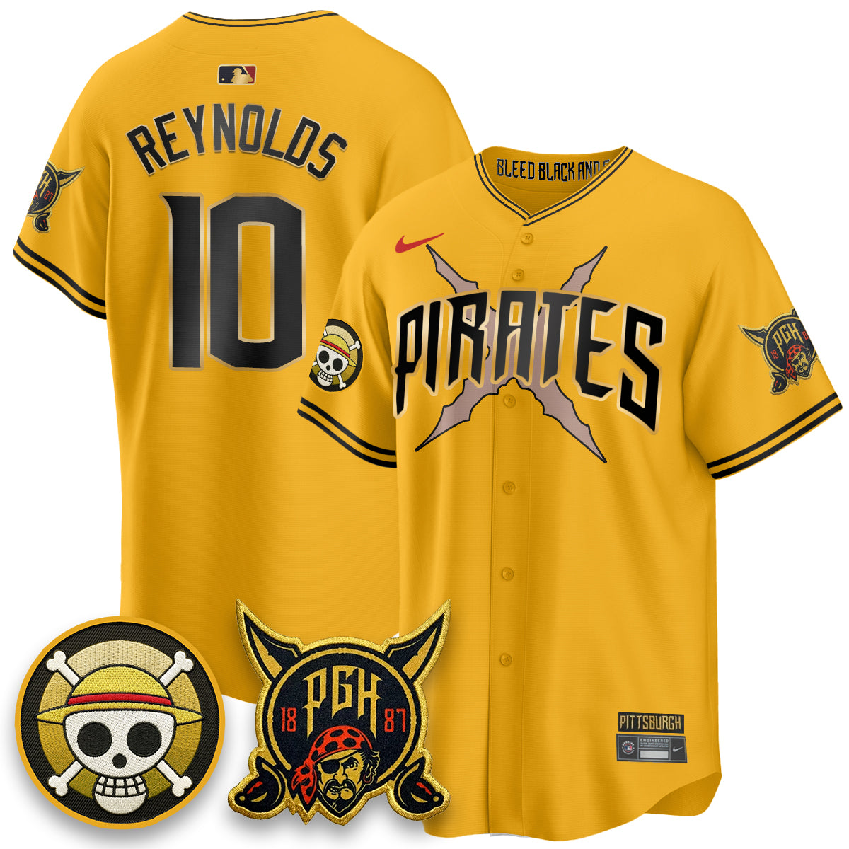 PIT 2026 City Connect x One Piece Vapor Limited Jersey - All Stitched
