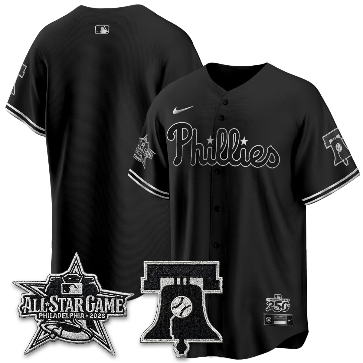 PHI Fourth of July USA Vapor Limited Jersey - Stitched-NQD