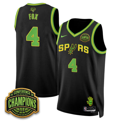 SAS 2026 Basketball Finals Alien Style Vapor Jersey - Stitched