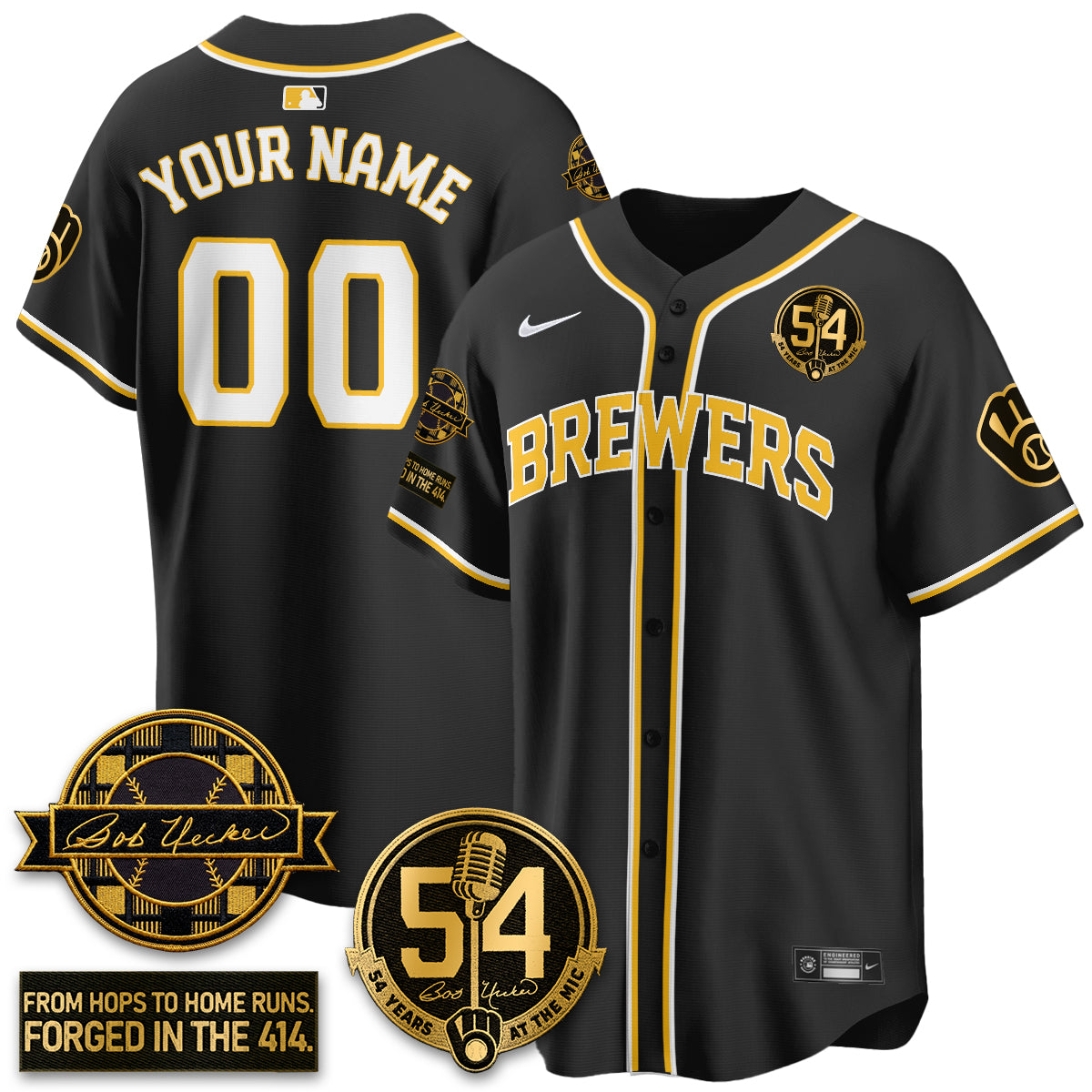 MIL 2026 Black Out Style Limited Vapor Custom Jersey - All Stitched
