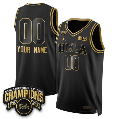 UCLA Women's Basketball Champion 2026 Limited Custom Jersey -  Stitched-NQD