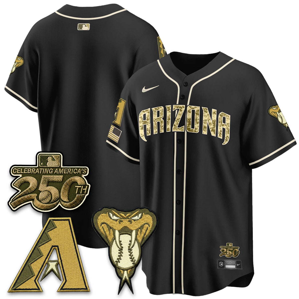 ARI Salute to Service 2026 Vapor Premier Limited Jersey - Stitched-NQD