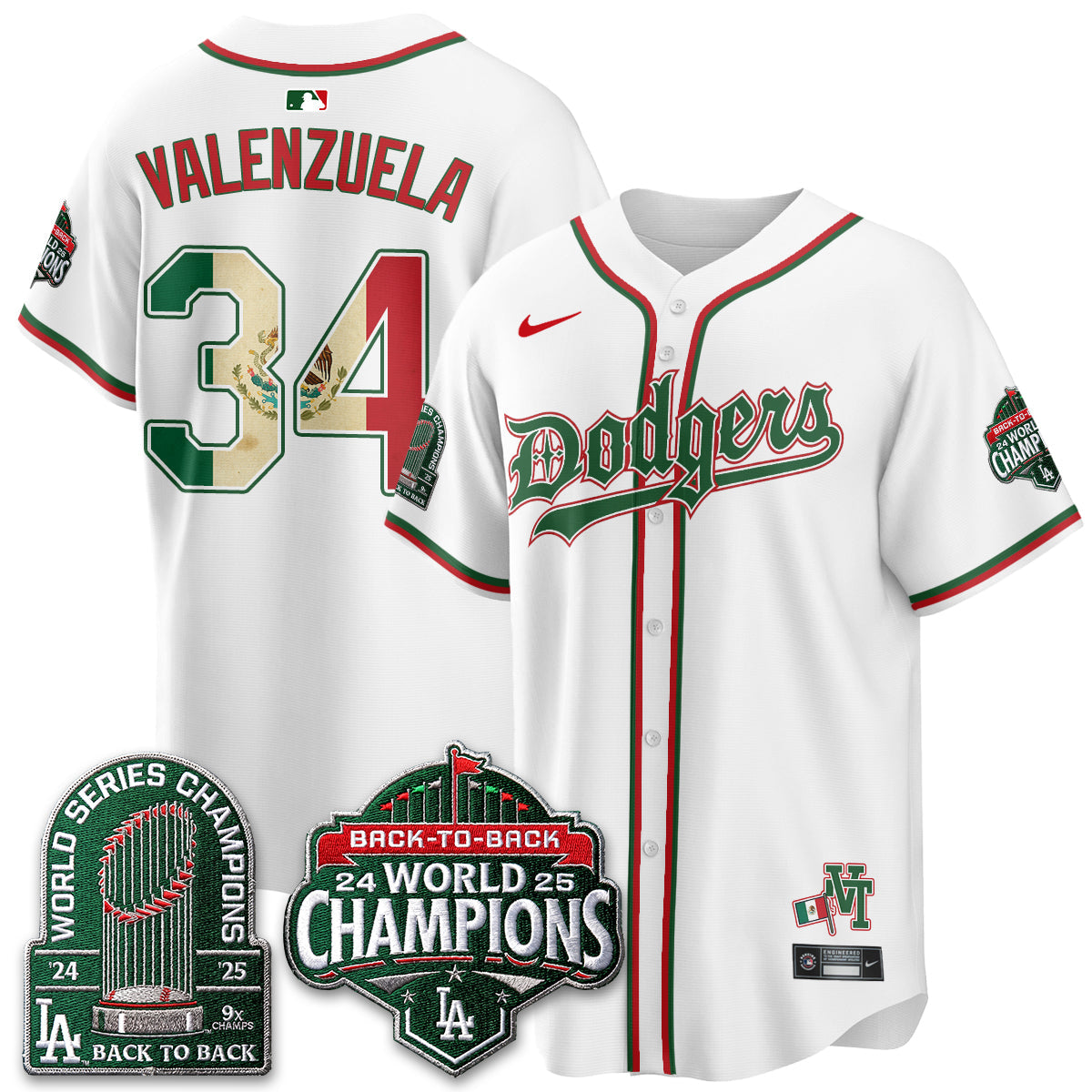 LAD x Mexico Style Vapor Jersey - Stitched-NQD