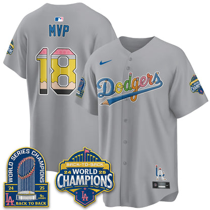 LAD x Back to School Style Vapor Jersey - Stitched-NQD