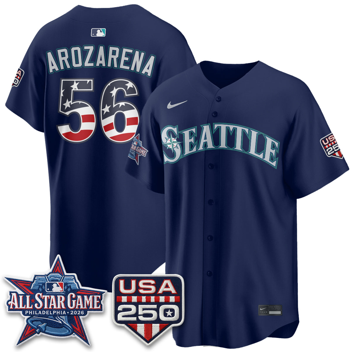 SEA 2026 All Star Edition Vapor Jersey - Stitched