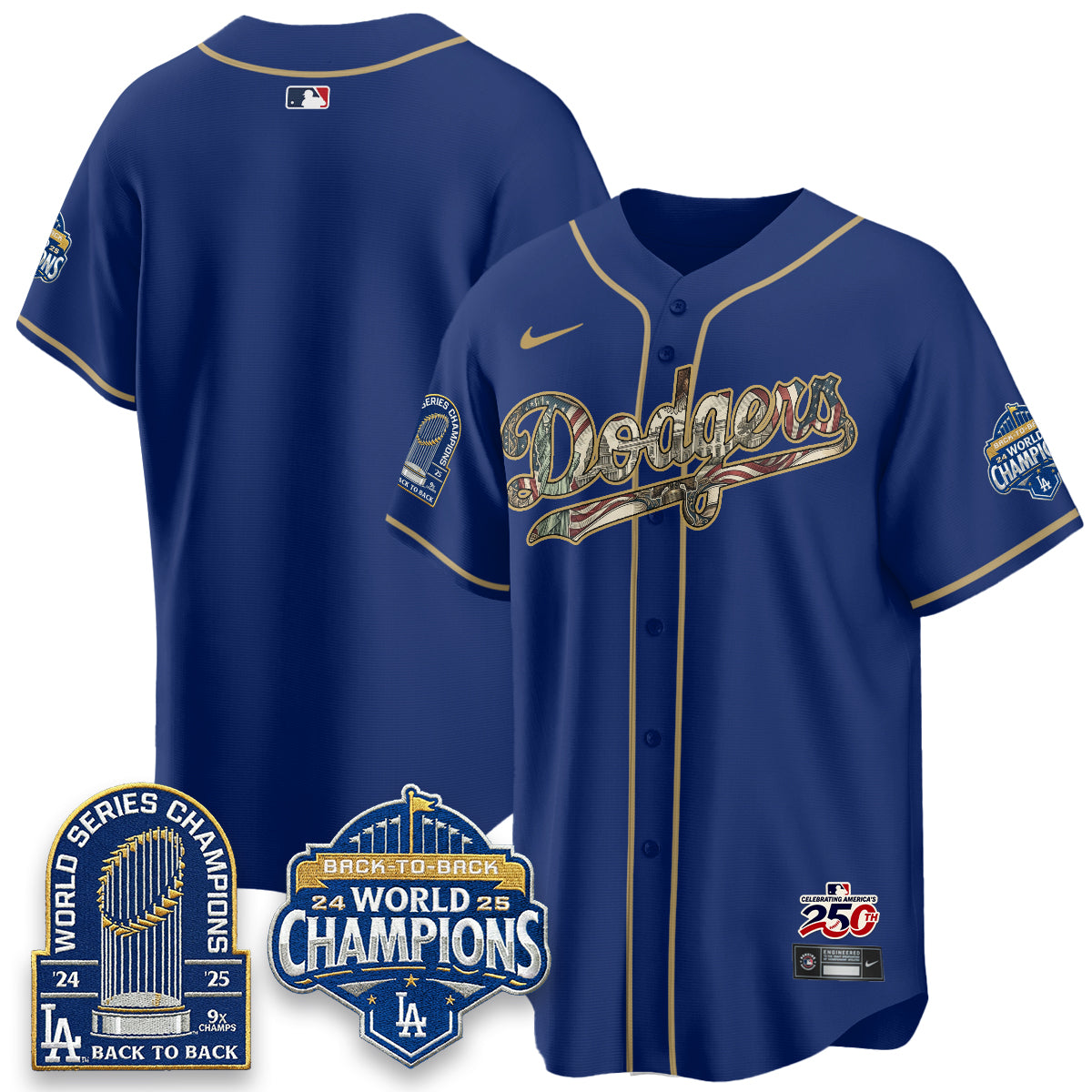 LAD 2026 Independence Day USA Vapor Limited Jersey - Stitched-NQD