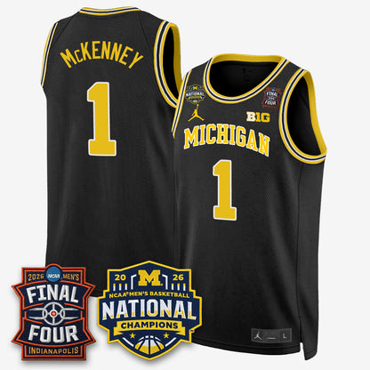 MICH 2026 NCAA Basketball Champions Limited Jersey - Stitched-NQD
