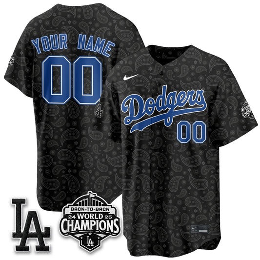 LAD Paisley Vapor Custom Jersey - Stitched