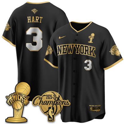 NYK 2026 NBA Champions Vapor Jersey - Stitched-NQD