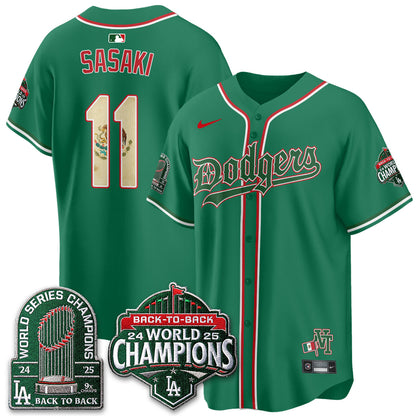 LAD x Mexico Style Vapor Jersey - Stitched-NQD