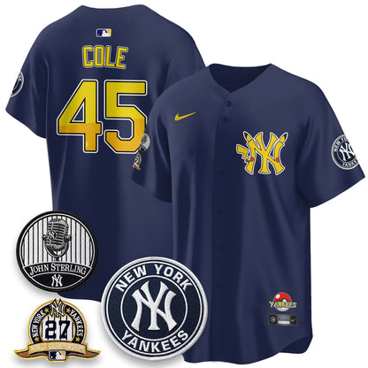 NYY x PKM Cartoon Limited Jersey -  Stitched-NQD