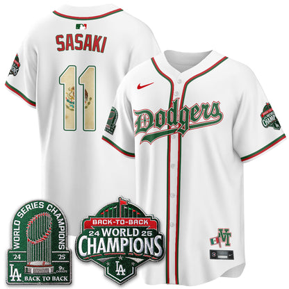 LAD x Mexico Style Vapor Jersey - Stitched-NQD