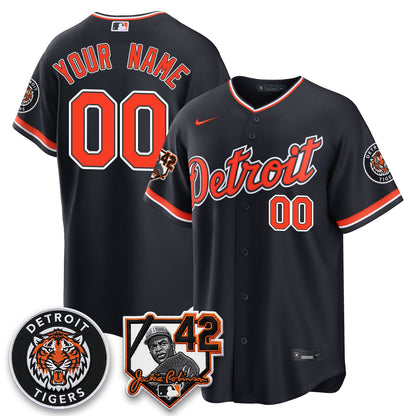 DET 2026 Jackie Robinson Day Vapor Limited Custom Jersey - All Stitched