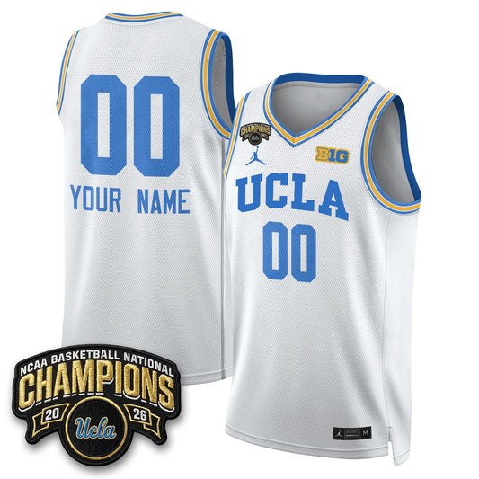 UCLA Women's Basketball Champion 2026 Limited Custom Jersey -  All Stitched