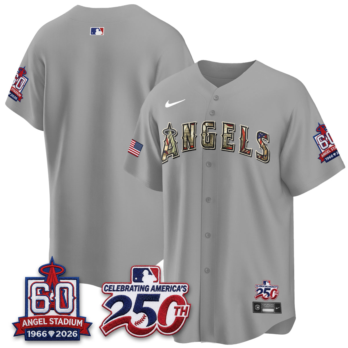 LAA 2026 Independence Day USA Vapor Limited Jersey - Stitched-NQD