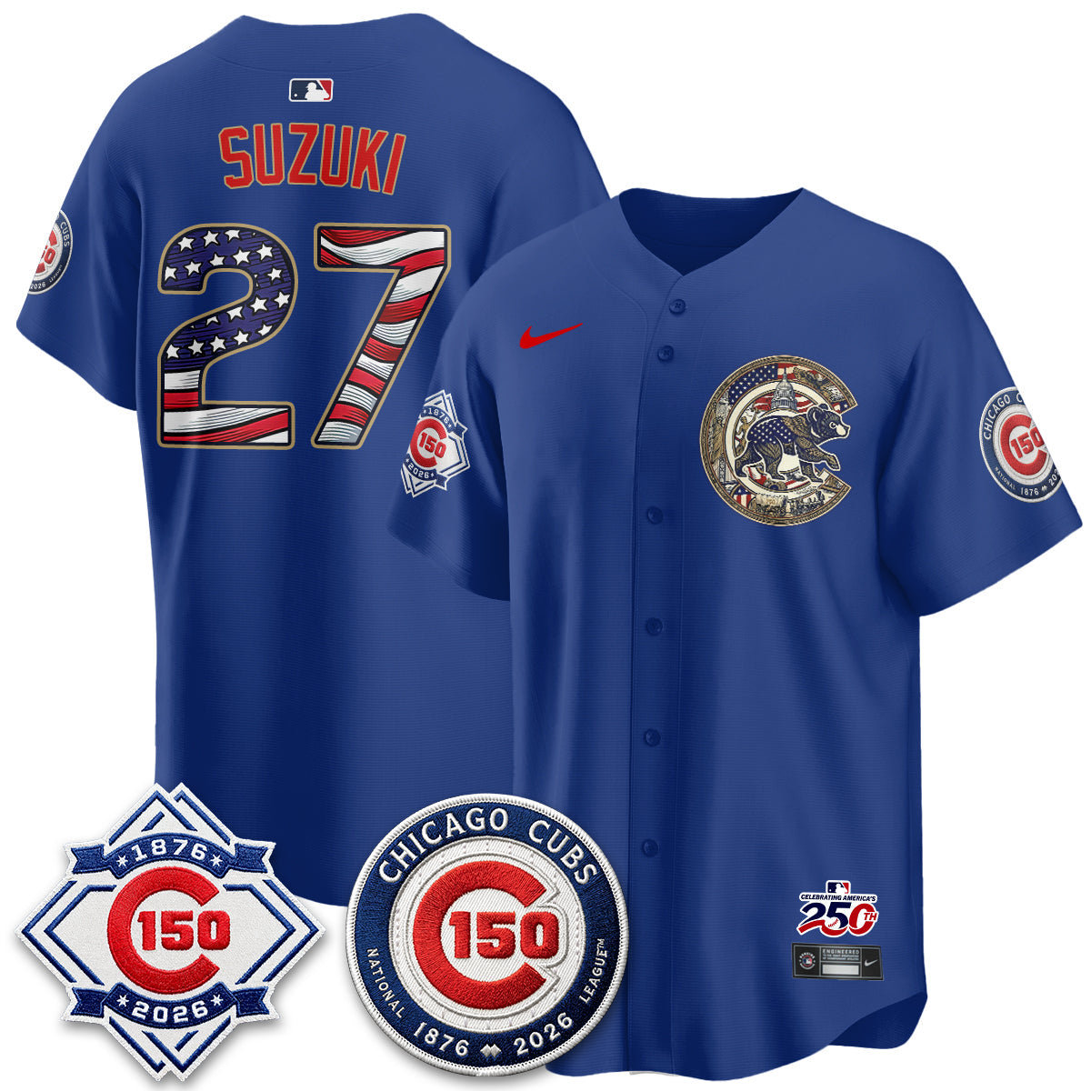 CHC 2026 Independence Day USA Vapor Limited Jersey - Stitched-NQD