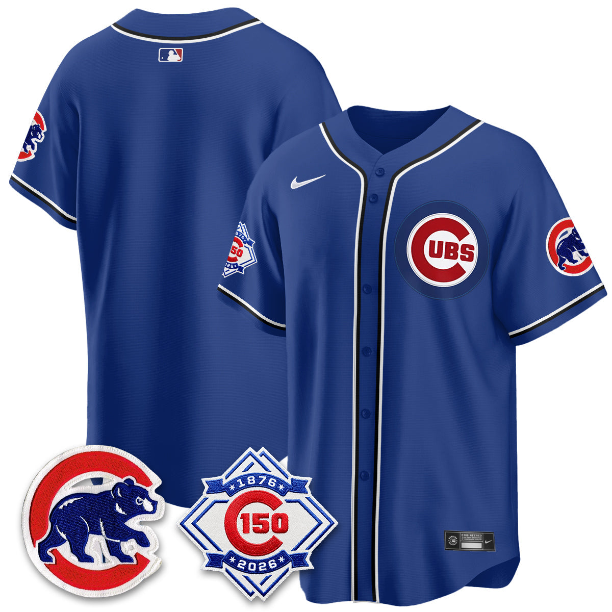 CHC 150th Anniversary Black Out Style Vapor Premier Limited Jersey - Stitched-NQD