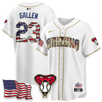 ARI 2026 Independence Day USA Vapor Limited Jersey - Stitched-NQD