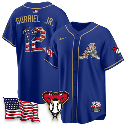 ARI 2026 Independence Day USA Vapor Limited Jersey - Stitched-NQD