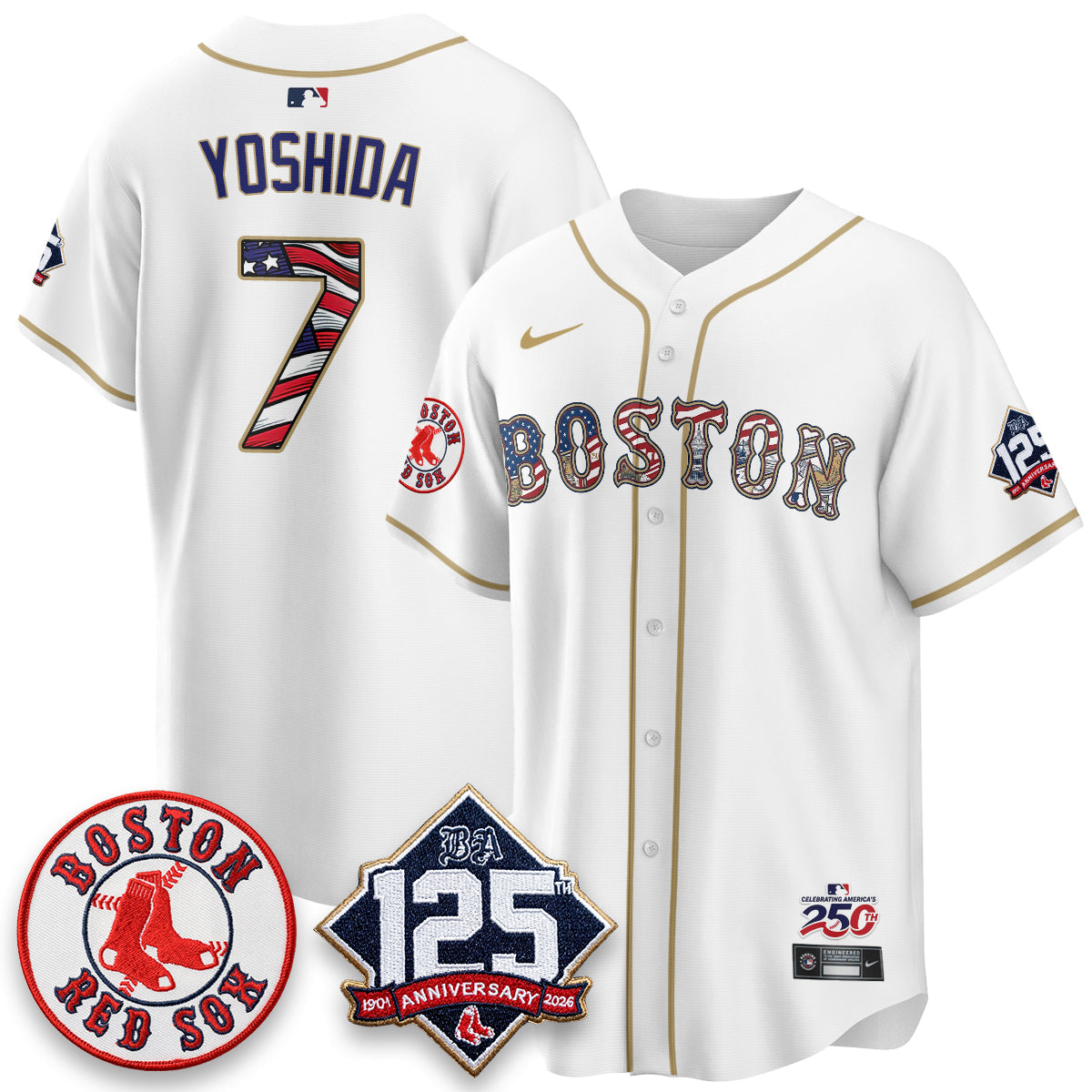 BOS 2026 Independence Day USA Vapor Limited Jersey - Stitched-NQD