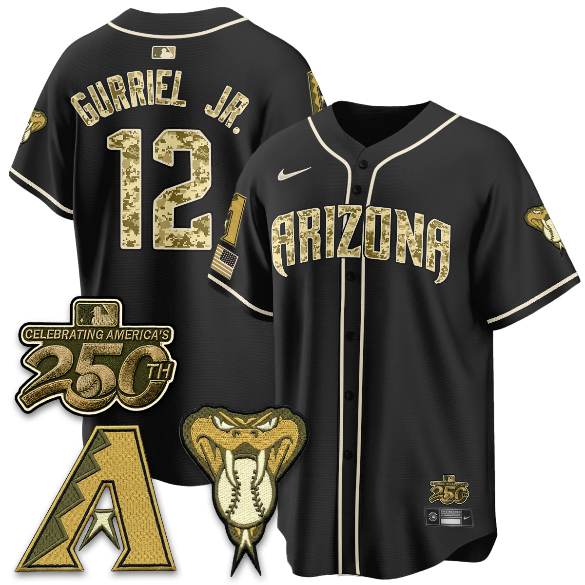 ARI Salute to Service 2026 Vapor Premier Limited Jersey - Stitched-NQD